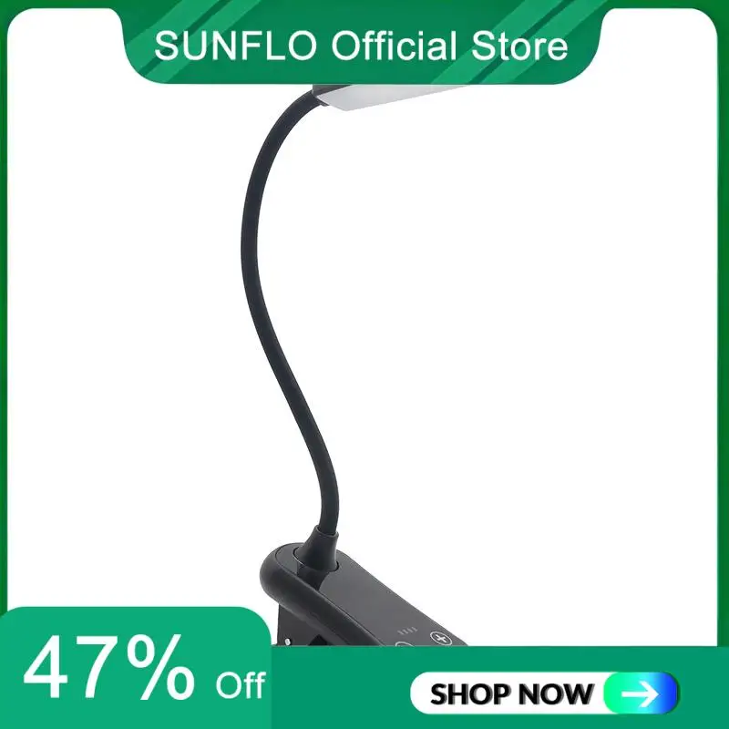 LED Clip On Book Light Portable Reading Light 3 Colors 8 Brightness USB Rechargeable Light Mini Desk Lamp
LED Clip On Book Light Portable Reading Light 3 Colors 8 Brightness USB Rechargeable Light Mini Desk Lamp