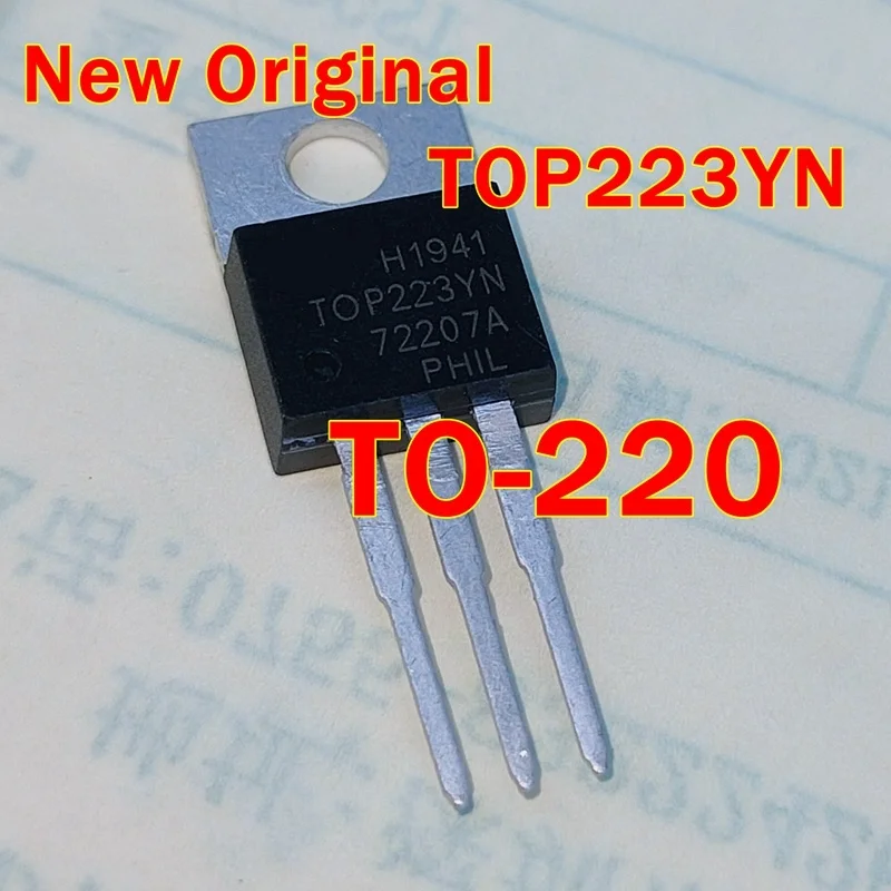 От 1 до 100 шт. TOP223YN TOP223Y TO-220 новый оригинальный трехконтактный автономный ШИМ-переключатель
От 1 до 100 шт. TOP223YN TOP223Y TO-220 новый оригинальный трехконтактный автономный ШИМ-переключатель