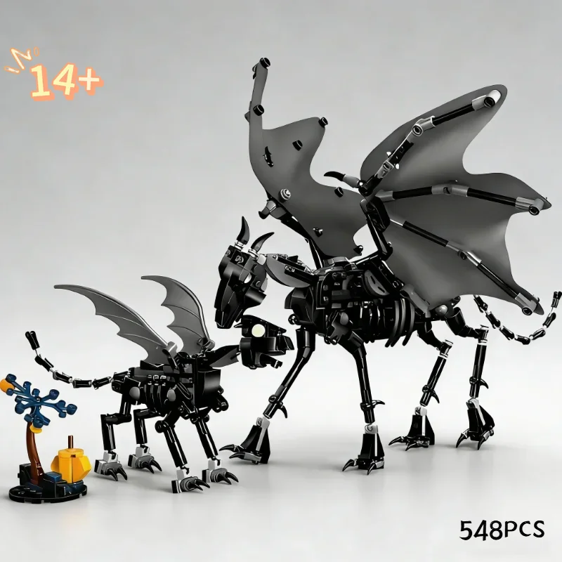 Новинка 2026: Конструктор Thestral Family 76458 (548 деталей) — Классическая серия по мотивам фильмов. Игрушки-модели для детей. Подарки на праздники, день рождения, Рождество.
Новинка 2026: Конструктор Thestral Family 76458 (548 деталей) — Классическая серия по мотивам фильмов. Игрушки-модели для детей. Подарки на праздники, день рождения, Рождество.
