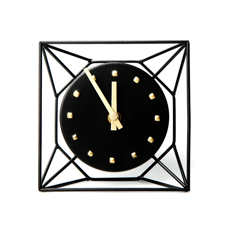 Geometric Creative Clock Decorations Desktop, Home Bedroom, Living Room, Small Desk Clock
Geometric Creative Clock Decorations Desktop, Home Bedroom, Living Room, Small Desk Clock