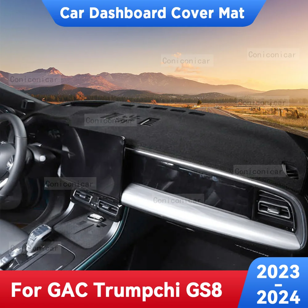 Для GAC Trumpchi GS8 2023 2024 Автомобильная приборная панель Избегайте светильник Pad приборная платформа Настольная Крышка коврики Ковер Анти-УФ аксессуары
Для GAC Trumpchi GS8 2023 2024 Автомобильная приборная панель Избегайте светильник Pad приборная платформа Настольная Крышка коврики Ковер Анти-УФ аксессуары