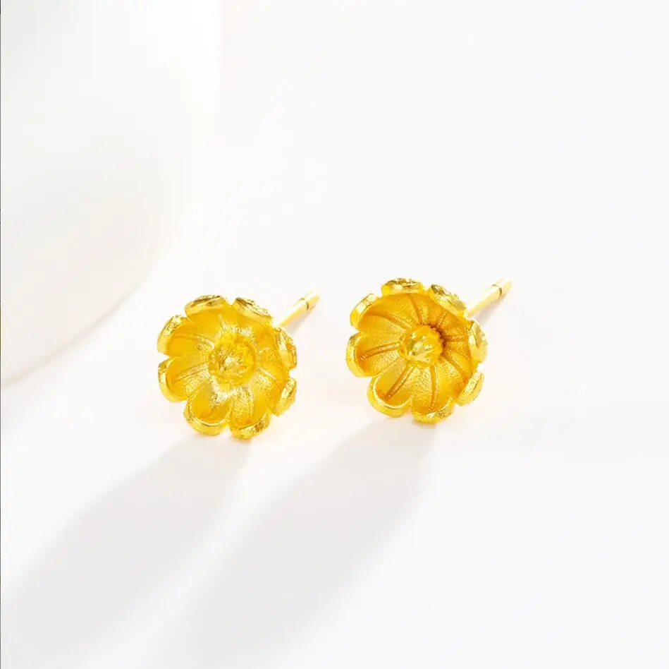 2PCS Golden Flowers Stud Earring For Women New Arrival Jewelry Birthday Gifts Temperament Accessories F1760
2PCS Golden Flowers Stud Earring For Women New Arrival Jewelry Birthday Gifts Temperament Accessories F1760