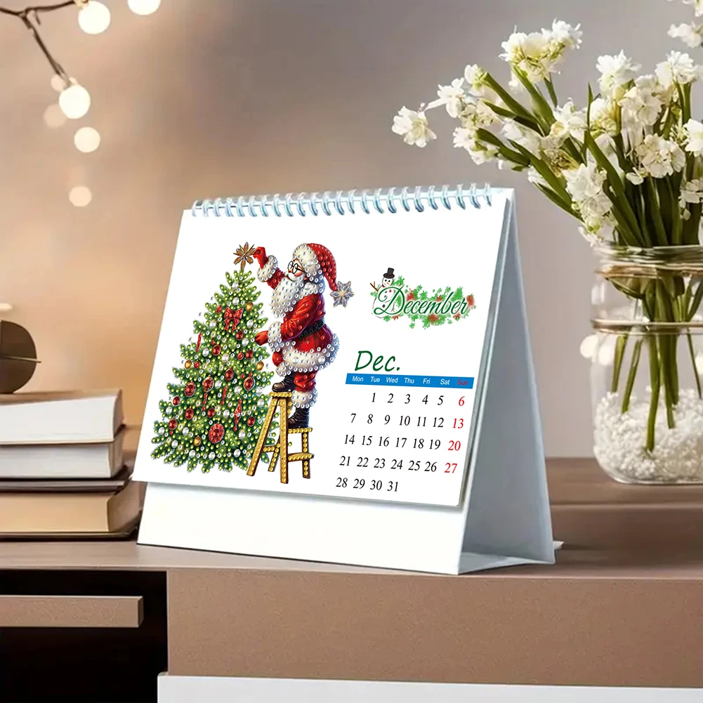 5D/DIY Calendar Shiny Rhinestones Decor Calendar Multi-Purpose Crystal Painting Desk Calendars Kit for Wedding Birthday Holiday
5D/DIY Calendar Shiny Rhinestones Decor Calendar Multi-Purpose Crystal Painting Desk Calendars Kit for Wedding Birthday Holiday