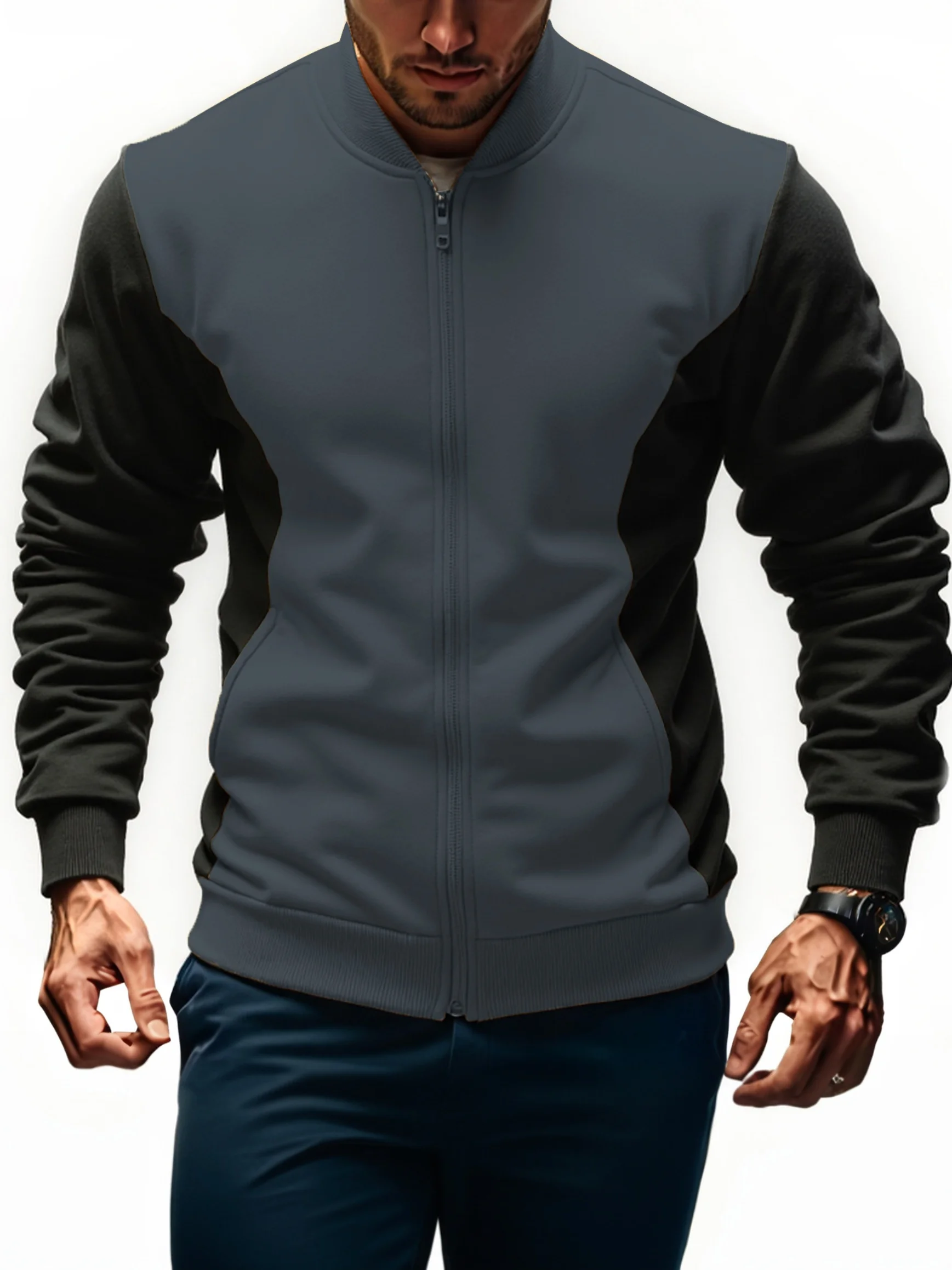 Autumn And Winter New Men's Sweat Jacket Pullover Hoodie Sweatshirt Man Without Hood with Zip Jacket Outdoor Sport Streetwear
Autumn And Winter New Men's Sweat Jacket Pullover Hoodie Sweatshirt Man Without Hood with Zip Jacket Outdoor Sport Streetwear