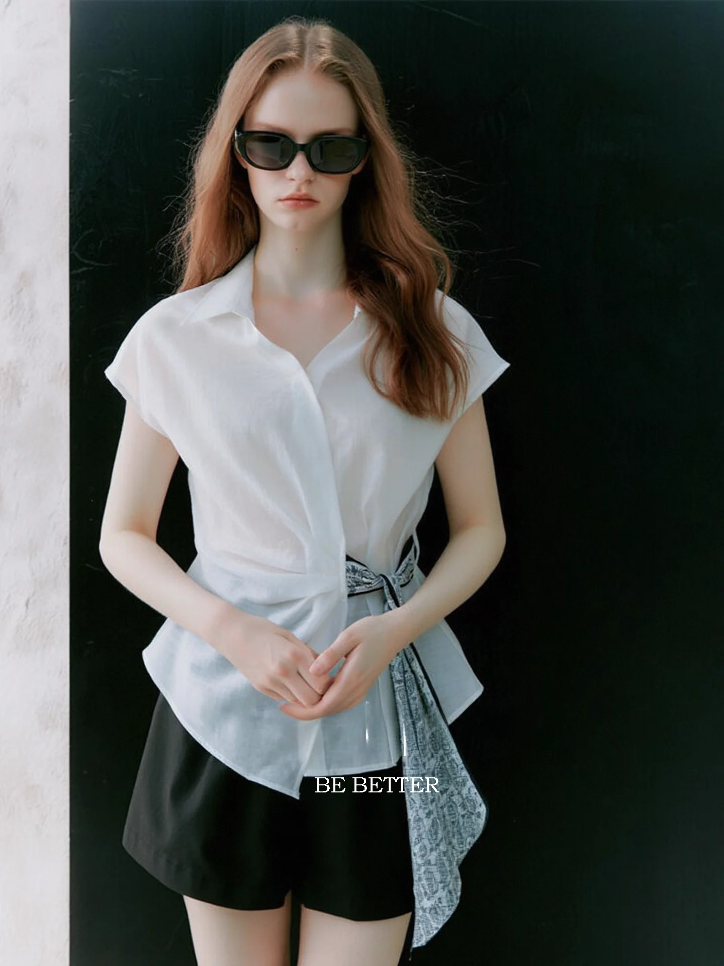 Huaappuw Silk Scarf Shirt Women's Summer 2025 New Style Belted Commute Pleated Thin Versatile Top Breathable Short Sleeve
Huaappuw Silk Scarf Shirt Women's Summer 2025 New Style Belted Commute Pleated Thin Versatile Top Breathable Short Sleeve