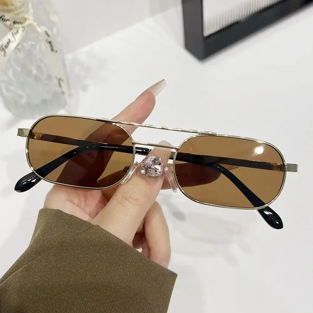 Trendy Metal Frame Small Sunglasses UV Protection Hip Hop 90's Glasses Beach/Travel/Streetwear Eyeglasses for Women & Men
Trendy Metal Frame Small Sunglasses UV Protection Hip Hop 90's Glasses Beach/Travel/Streetwear Eyeglasses for Women & Men
