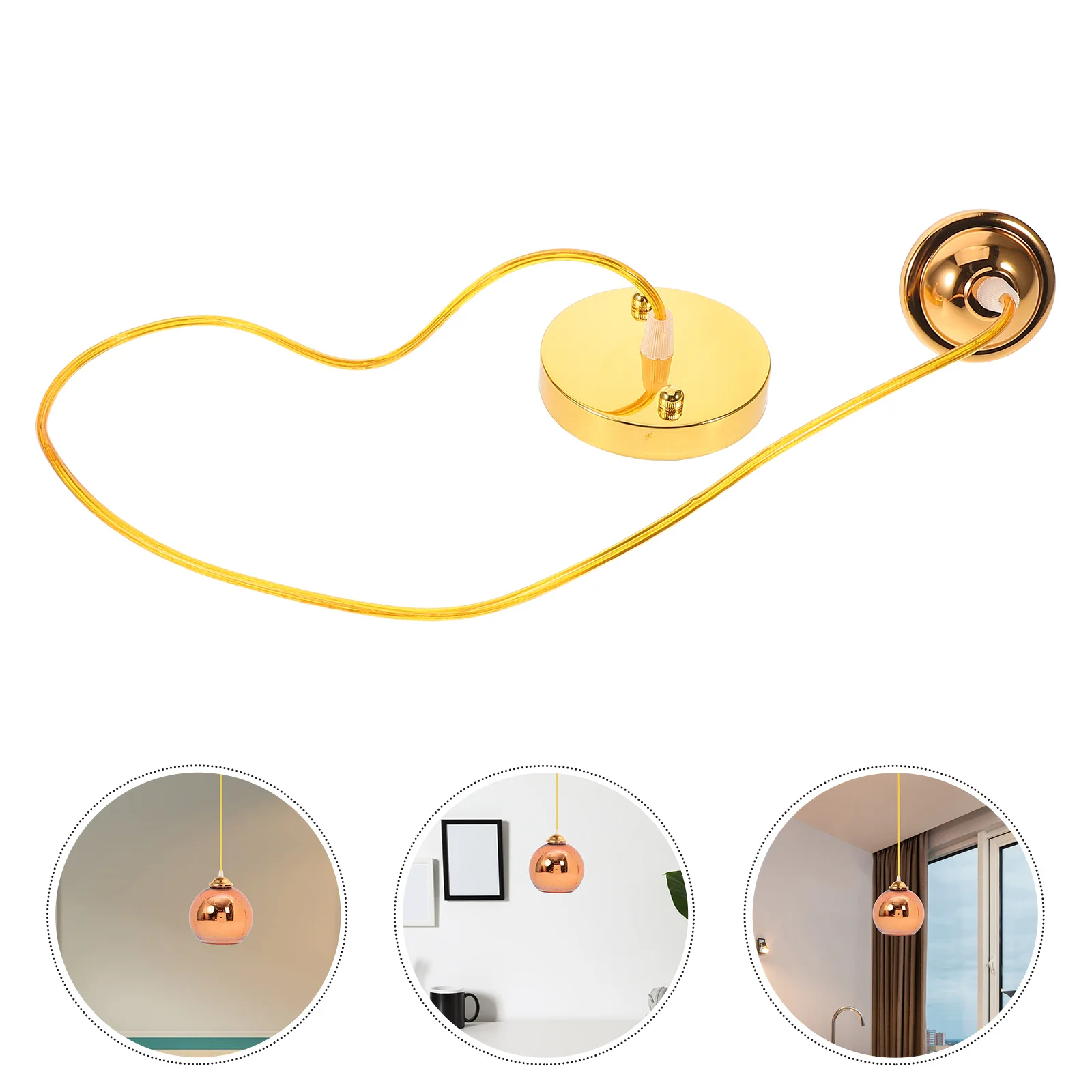 E27 Lamp Holder Full Thread Pendant Light Kit Adjustable Length Cord Hanging Socket for Bedroom Living Room Dining
E27 Lamp Holder Full Thread Pendant Light Kit Adjustable Length Cord Hanging Socket for Bedroom Living Room Dining