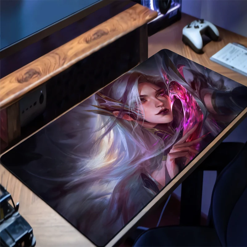 Gaming Mouse Pad League of Legends Katarina Accessories Office Gamer Keyboard Desk Mat Non-Slip ground mat big PC Anime Mousepad
Gaming Mouse Pad League of Legends Katarina Accessories Office Gamer Keyboard Desk Mat Non-Slip ground mat big PC Anime Mousepad