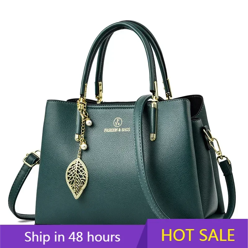 Новая модная женская сумка на плечо, роскошная брендовая дизайнерская сумка, большая вместительная сумка через плечо, повседневная большая сумка для поездок на работу, женские сумки