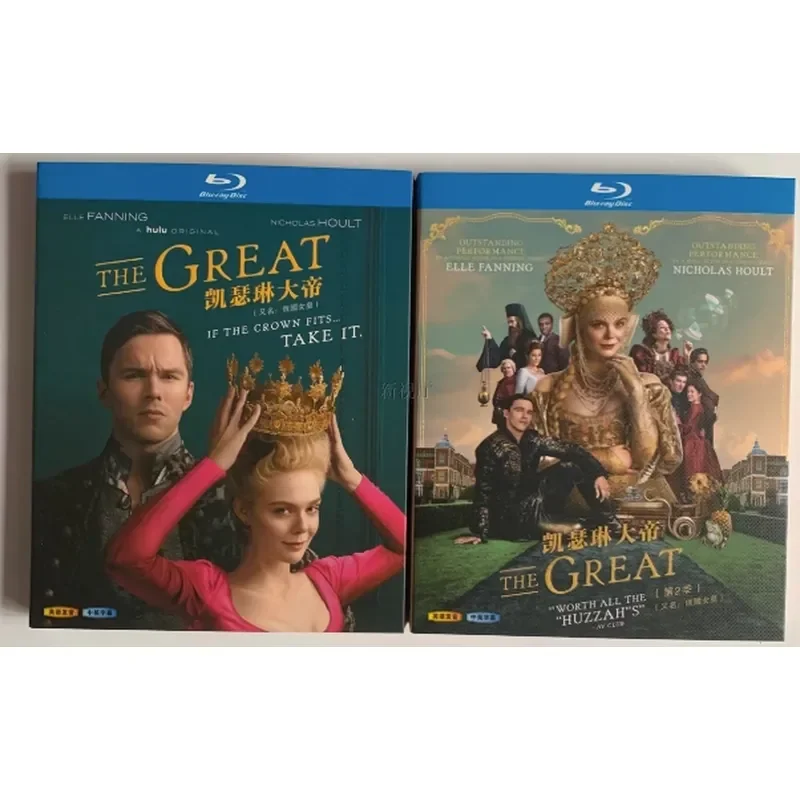 BD Blu-ray Disc American TV Series Catherine the Great Seasons 1 to 3 Complete Series High Definition 1080P Collector's
BD Blu-ray Disc American TV Series Catherine the Great Seasons 1 to 3 Complete Series High Definition 1080P Collector's