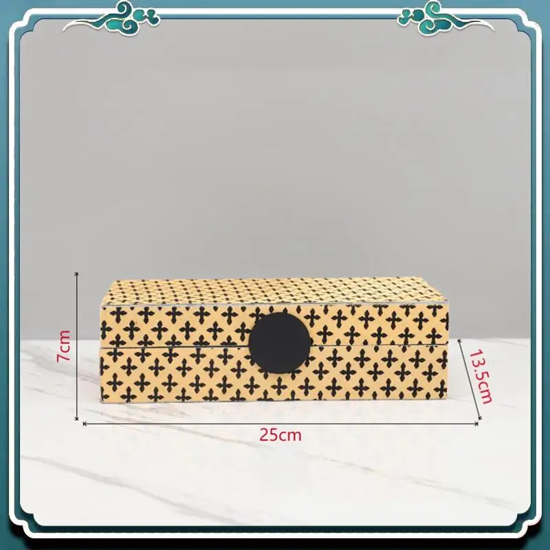 Premium Simple And High-End Horse Hair Jewelry Storage Box Storage Box Decorative Ornaments Dressing Table Home Accessories
Premium Simple And High-End Horse Hair Jewelry Storage Box Storage Box Decorative Ornaments Dressing Table Home Accessories