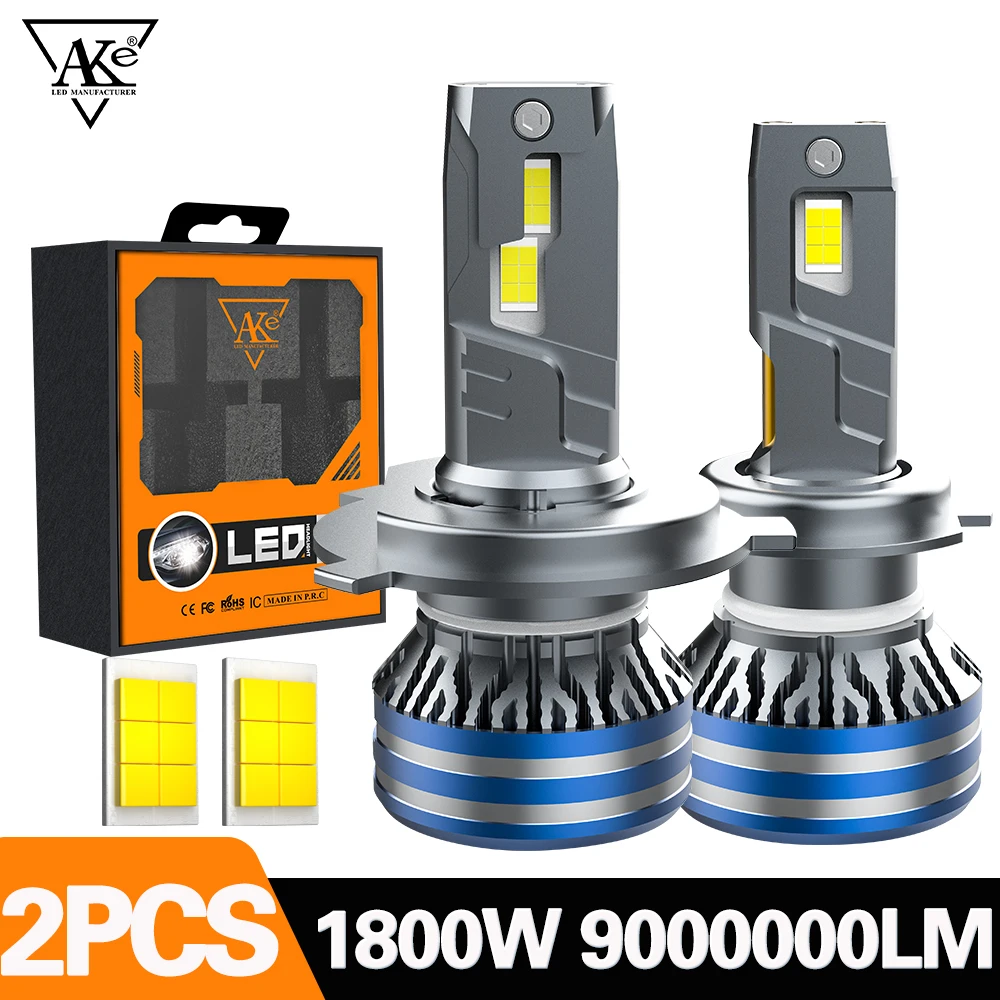 H4 H7 Светодиодные фары CANBUS Высокомощные автомобильные фары 1800 Вт 9000000LM Автомобильная лампа 9005 9006 HB3 HB4 9012 H1 Турбо противотуманная фара 6000K
H4 H7 Светодиодные фары CANBUS Высокомощные автомобильные фары 1800 Вт 9000000LM Автомобильная лампа 9005 9006 HB3 HB4 9012 H1 Турбо противотуманная фара 6000K