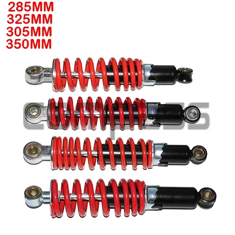 New 285/325/305/350mm Front and Rear Shock Absorbers for Motorcycles 50cc 70 90 110 125cc Dirt Pit Bike ATV Go Kart
New 285/325/305/350mm Front and Rear Shock Absorbers for Motorcycles 50cc 70 90 110 125cc Dirt Pit Bike ATV Go Kart