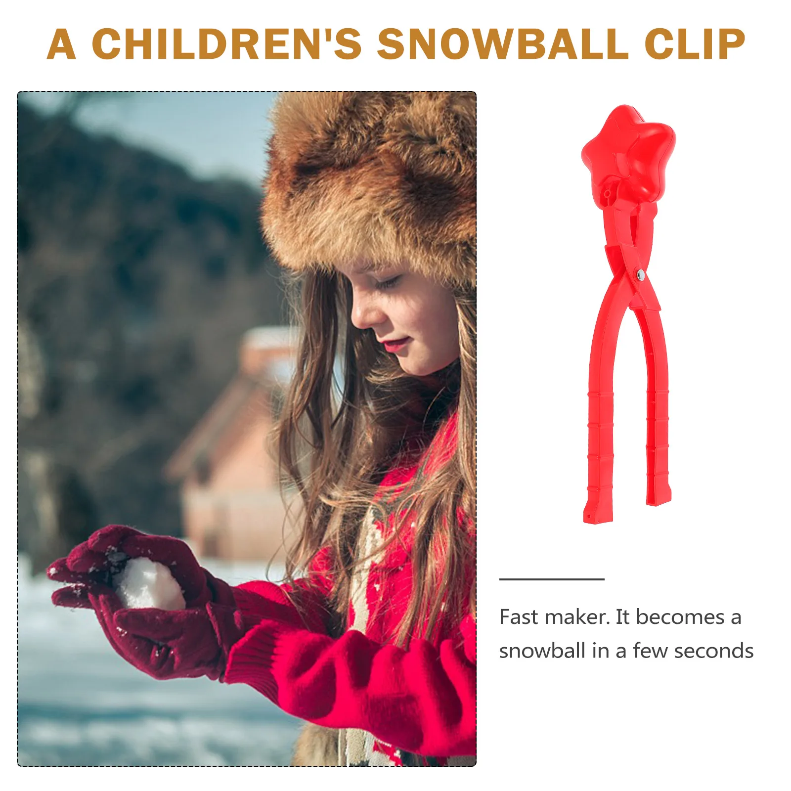 Snowball Clip Outdoor Fight Toy Toys Tools for Kids Playing with Clips Sports Clamp
Snowball Clip Outdoor Fight Toy Toys Tools for Kids Playing with Clips Sports Clamp