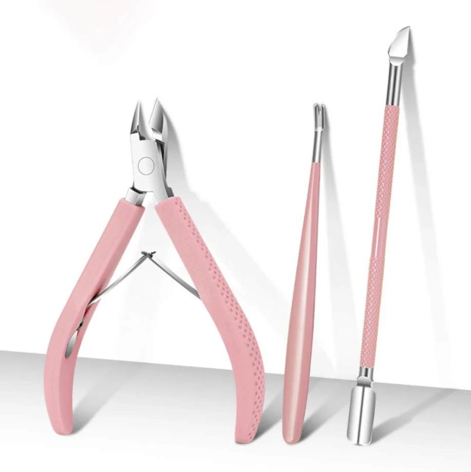 3 Colors Professional Dead Skin Remover Multicolor Nail Cuticle Scissors Nail Files Fork Knife Sets Manicure Care Tools 
3 Colors Professional Dead Skin Remover Multicolor Nail Cuticle Scissors Nail Files Fork Knife Sets Manicure Care Tools