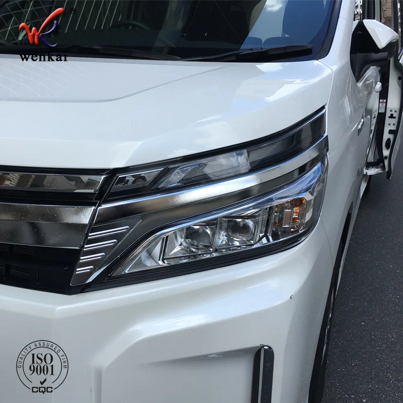 For Toyota VOXY 80 Series 2017 2018 2019 Facelifted ABS Chrome Headlights Strip Decoration Cover Trim Car Styling Accessories
For Toyota VOXY 80 Series 2017 2018 2019 Facelifted ABS Chrome Headlights Strip Decoration Cover Trim Car Styling Accessories