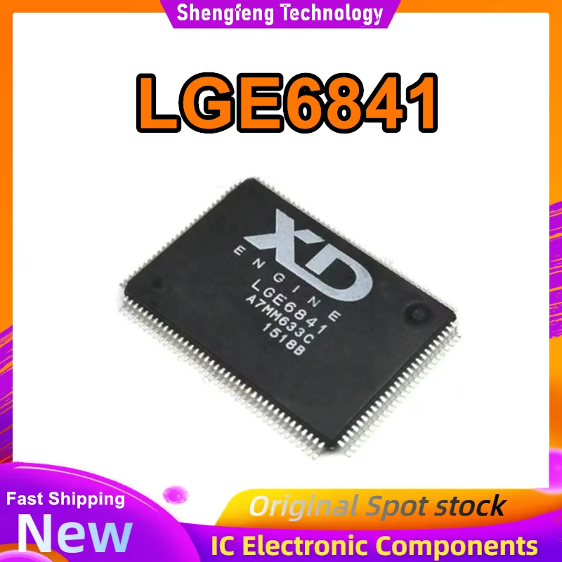 Микросхема LGE6841 QFP128, 100% новая, оригинальная, в наличии
Микросхема LGE6841 QFP128, 100% новая, оригинальная, в наличии