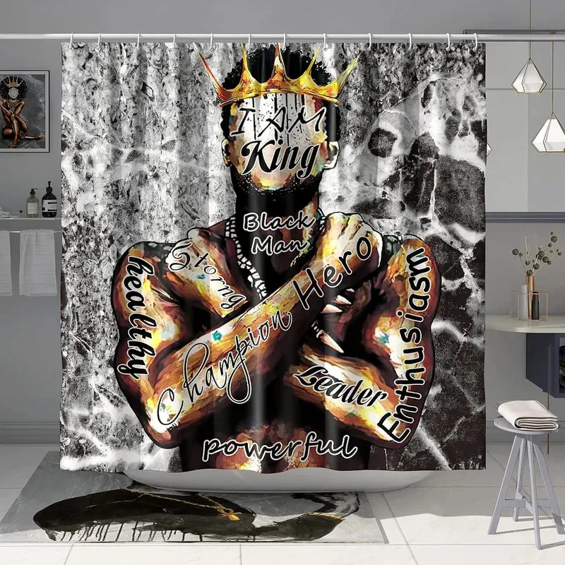 FWM05Афроамериканские женщины King Tribe Girl Мужские вдохновляющие искусства Черные люди Жираф Полиэфирная ткань Шторы для душа 6Hn$
FWM05Афроамериканские женщины King Tribe Girl Мужские вдохновляющие искусства Черные люди Жираф Полиэфирная ткань Шторы для душа 6Hn$