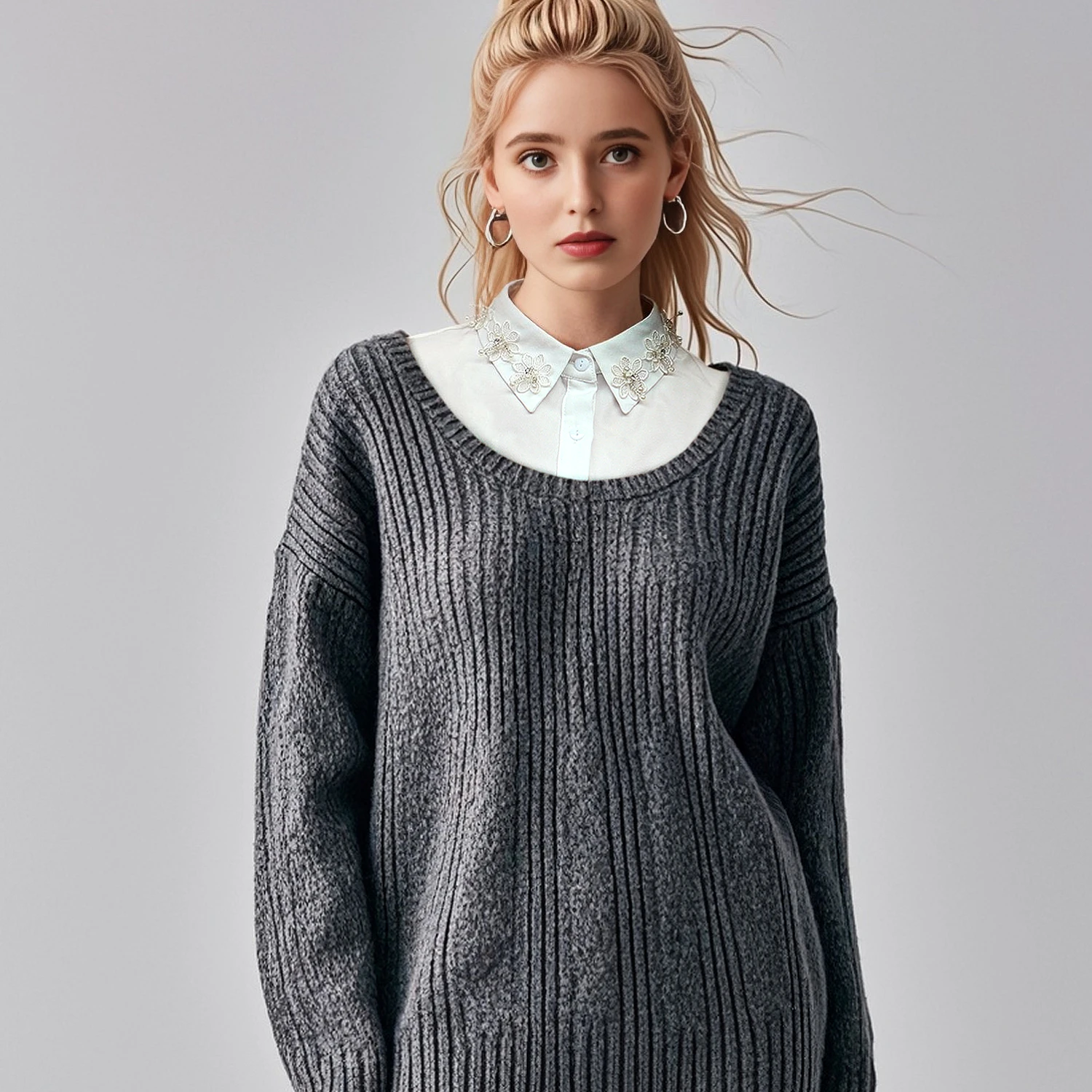 1 piece of abstract embroidered flower fake collar, an embroidered collar with an elegant and charming style for ladies, eye-cat
1 piece of abstract embroidered flower fake collar, an embroidered collar with an elegant and charming style for ladies, eye-cat