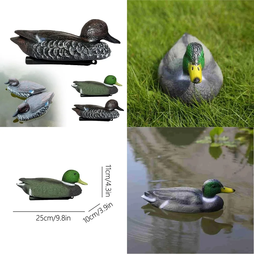 Floating Duck Decoy Simulation Hunting Duck Garden Pool Yard Lake Decoration 26x11cm 3D Duck Decoy Floating Lure with Keel 1pcs
Floating Duck Decoy Simulation Hunting Duck Garden Pool Yard Lake Decoration 26x11cm 3D Duck Decoy Floating Lure with Keel 1pcs