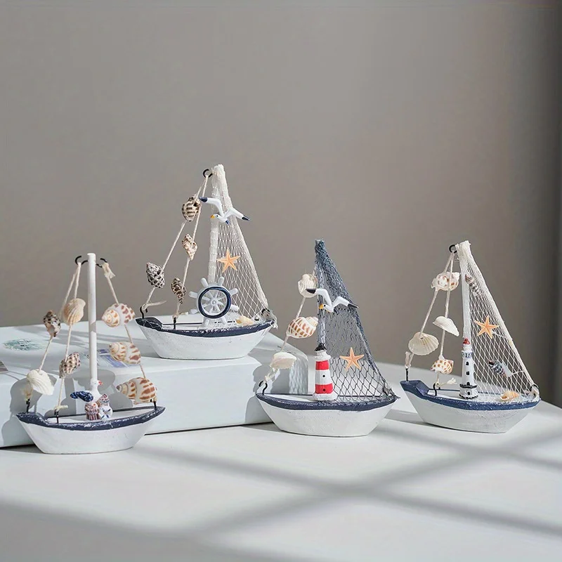 4pc Mediterranean Style Handcrafted Wooden Sailboat Model Graduation Holiday Gift, Nautical Home Decor,Artisanal Craftsmanship
4pc Mediterranean Style Handcrafted Wooden Sailboat Model Graduation Holiday Gift, Nautical Home Decor,Artisanal Craftsmanship
