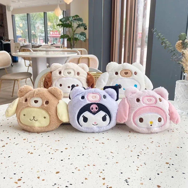 Kawaii Sanrio Kuromi My Melody Cinnamoroll Pompompurin Pochacco Plush Toys Keychain Cute Anime coin purse Girl Kids Xmas Gift
Kawaii Sanrio Kuromi My Melody Cinnamoroll Pompompurin Pochacco Plush Toys Keychain Cute Anime coin purse Girl Kids Xmas Gift