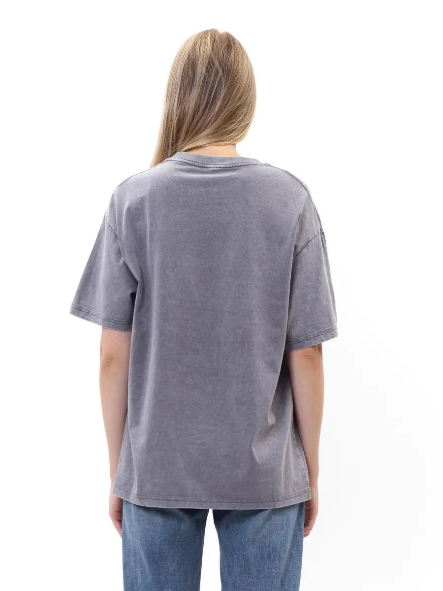 Винтажная круглая футболка Waed Ne с принтом, повседневный топ, свободный крой, хлопковый летний ор Sve Faion Commute Sle
Винтажная круглая футболка Waed Ne с принтом, повседневный топ, свободный крой, хлопковый летний ор Sve Faion Commute Sle