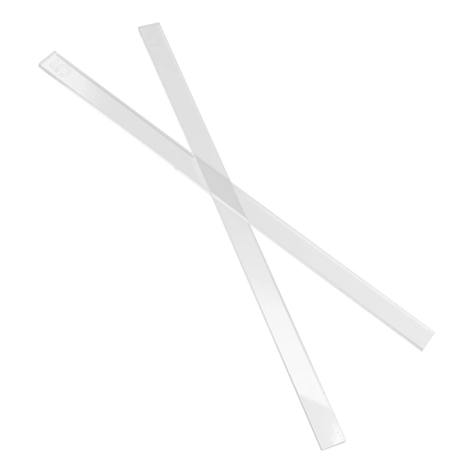 2pcs Biscuit Thickness Balance Ruler Acrylic Transparent Baking Tool Rolling Pin Guide for Cookie Dough Leveling Frosting
2pcs Biscuit Thickness Balance Ruler Acrylic Transparent Baking Tool Rolling Pin Guide for Cookie Dough Leveling Frosting