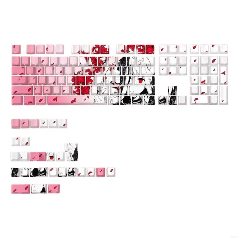 D7YC 136Pcs Translucent Drgrgon Keycaps Side Print for Mechanical Keyboard Keycap
D7YC 136Pcs Translucent Drgrgon Keycaps Side Print for Mechanical Keyboard Keycap