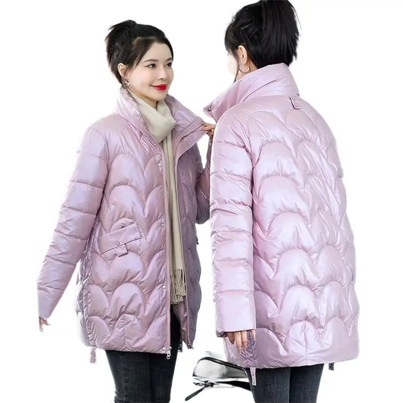 Women Long Sleeve Parka Winter Jacket Women's Medium-Long Down Cotton Jacket Loose Warm Parka Fashion Casual Coat Puffer Jacket 
Women Long Sleeve Parka Winter Jacket Women's Medium-Long Down Cotton Jacket Loose Warm Parka Fashion Casual Coat Puffer Jacket
