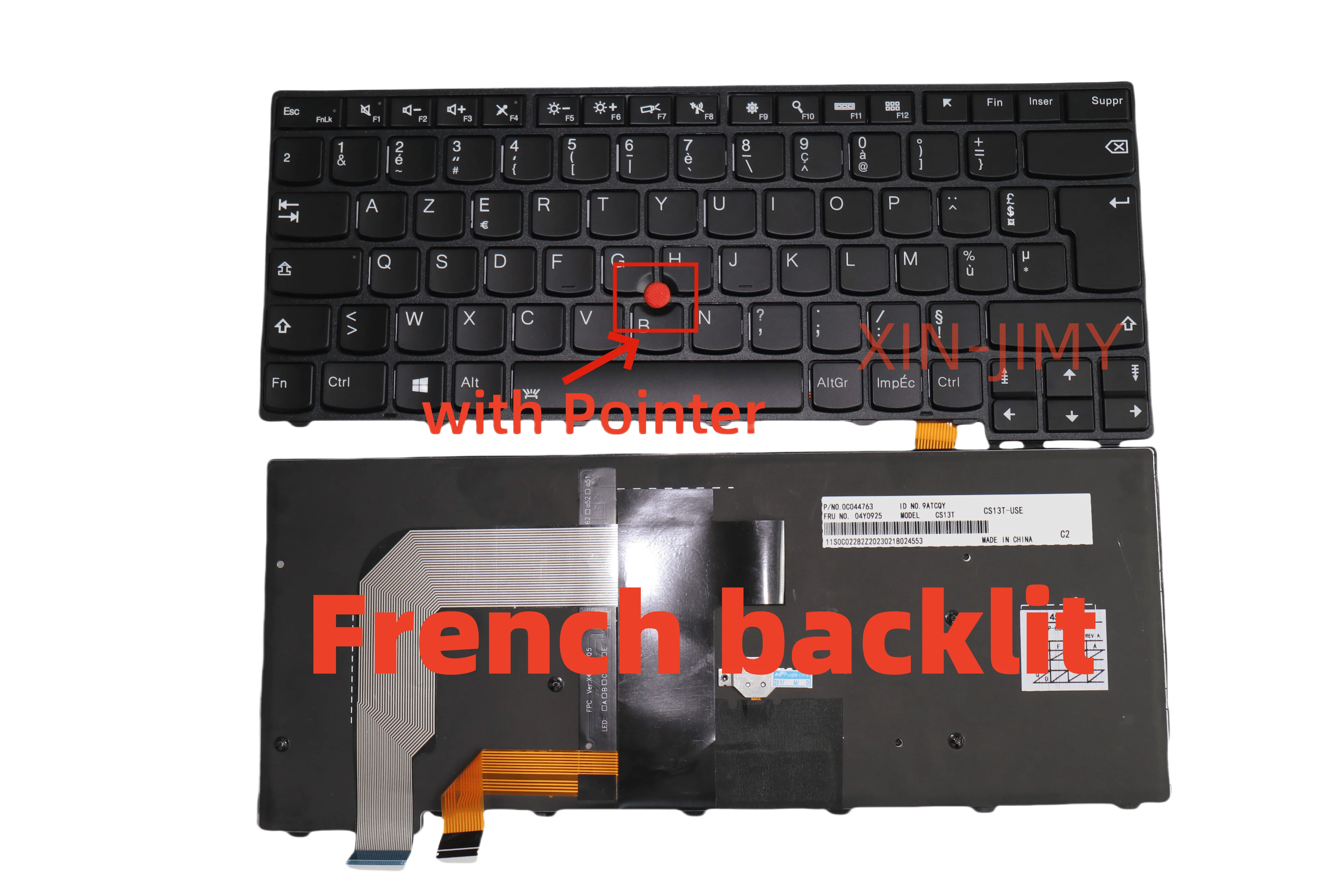 Французская клавиатура для ноутбука Lenovo ThinkPad T460S T460P T470S T470P 13 2-го поколения/S2 2016/S2 2017 с указателем и подсветкой
Французская клавиатура для ноутбука Lenovo ThinkPad T460S T460P T470S T470P 13 2-го поколения/S2 2016/S2 2017 с указателем и подсветкой