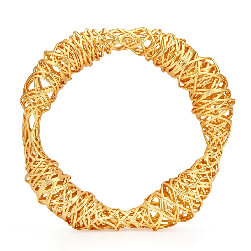 IVOG Hollow Design Rattan Bracelet For Women Quadrangular Fashionable Gold Plated Bracelet Jewelry Gift
IVOG Hollow Design Rattan Bracelet For Women Quadrangular Fashionable Gold Plated Bracelet Jewelry Gift