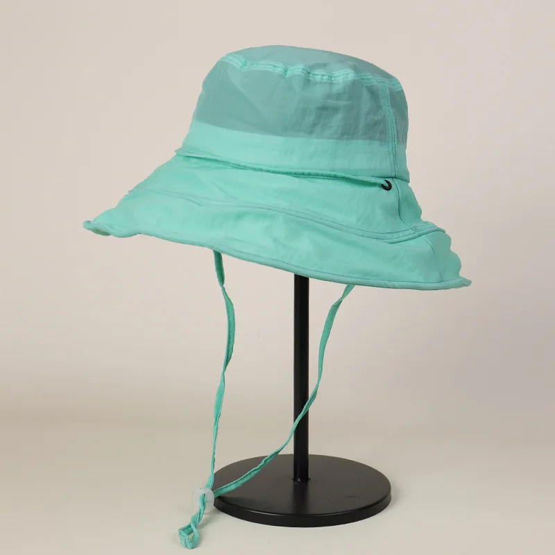 Bucket Hat Women Summer Nylon Big Brim Strap Cap Sun Protection Accessory For Beach Hike Climb Fishing Outdoor
Bucket Hat Women Summer Nylon Big Brim Strap Cap Sun Protection Accessory For Beach Hike Climb Fishing Outdoor