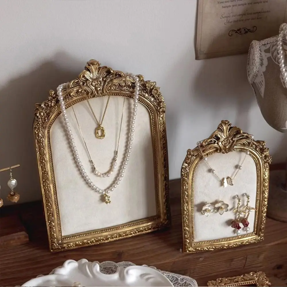 Flower pattern Photo Frame Necklace Stand Vertical Handmade Jewelry Display Bust Model Space Saving Anti-slip
Flower pattern Photo Frame Necklace Stand Vertical Handmade Jewelry Display Bust Model Space Saving Anti-slip