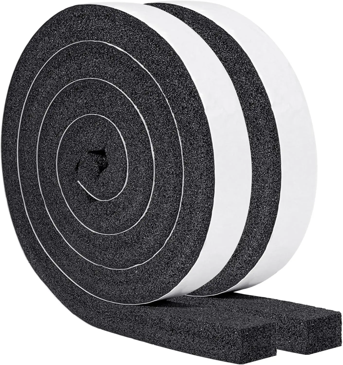 AC Window Seal Foam Tape - 13ft, Noise Reducing, Air Leak Proof, High Resilience, Black
AC Window Seal Foam Tape - 13ft, Noise Reducing, Air Leak Proof, High Resilience, Black