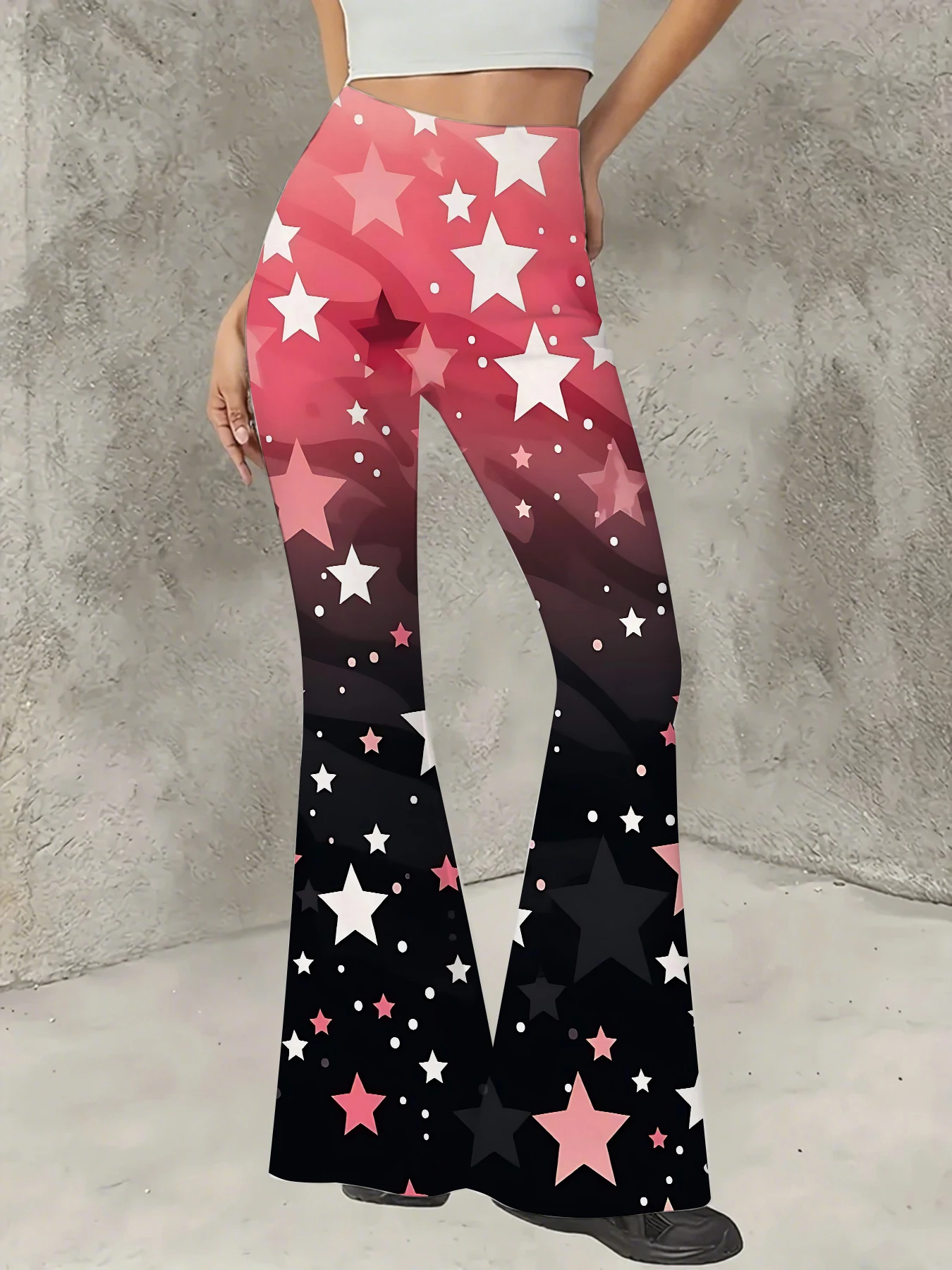 Women's Floral Print Flare Pants Elegant Stretchy Bell Bottom Trousers Summer
Women's Floral Print Flare Pants Elegant Stretchy Bell Bottom Trousers Summer