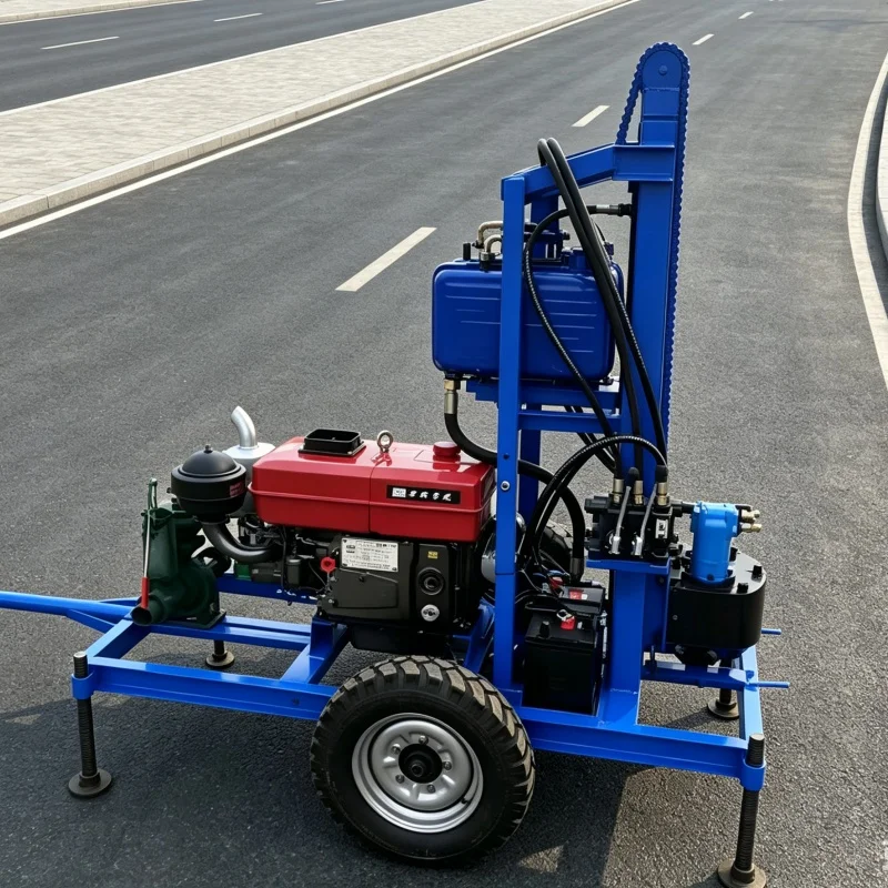 Customized Mini Surface Drilling Rig, Integrated Water Well Drilling Machine, Farm & Field Well Drilling Equipment
Customized Mini Surface Drilling Rig, Integrated Water Well Drilling Machine, Farm & Field Well Drilling Equipment