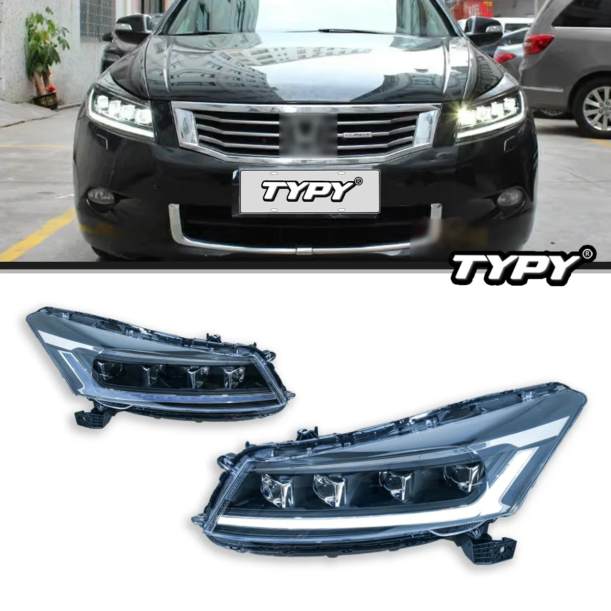 Car Lights For Honda Accord 8th Headlight 2008-2012 LED Projetor Head Lamp Daytime Running Light Automotive Accessories
Car Lights For Honda Accord 8th Headlight 2008-2012 LED Projetor Head Lamp Daytime Running Light Automotive Accessories