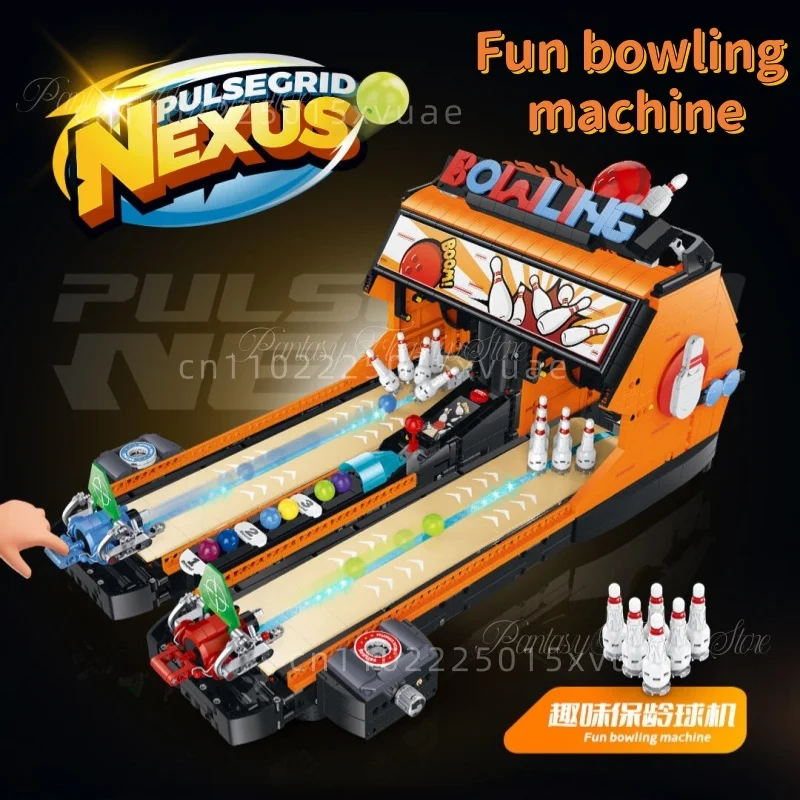 Bowling Two-player Game Building Blocks Creative Assembly Battle Game Model Toys Desktop Decoration Collectible Holiday Gifts
Bowling Two-player Game Building Blocks Creative Assembly Battle Game Model Toys Desktop Decoration Collectible Holiday Gifts