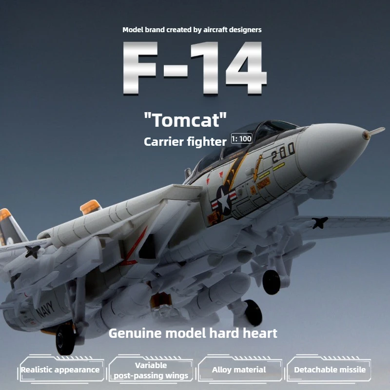 Cool Stuff Toy Car Funny Gift-Simulation 1:100 Alloy F14 Tomcat Fighter,F15 Aircraft Model Ornament with Bracket,Toys for Boys
Cool Stuff Toy Car Funny Gift-Simulation 1:100 Alloy F14 Tomcat Fighter,F15 Aircraft Model Ornament with Bracket,Toys for Boys
