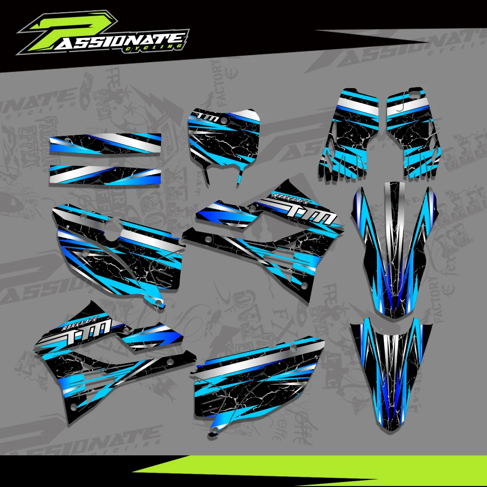 Новый набор графических наклеек для команды TM RACING MX ENDURO 250 300 450 530 4 STROKE 2022-2024
Новый набор графических наклеек для команды TM RACING MX ENDURO 250 300 450 530 4 STROKE 2022-2024