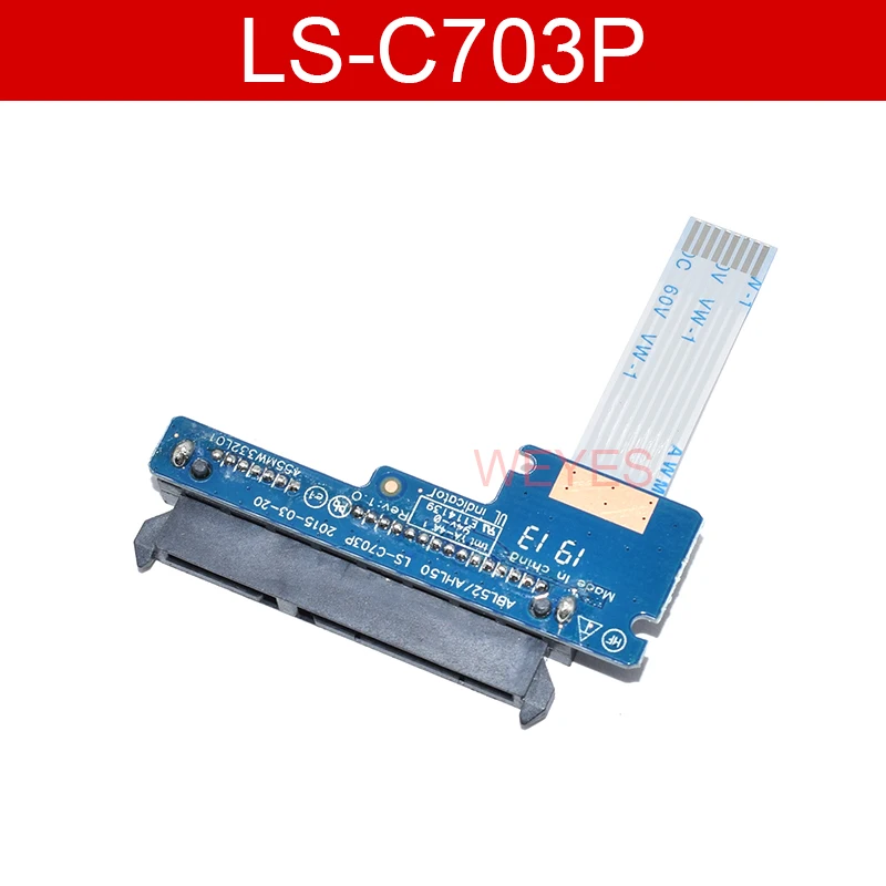 Original HDD Hard Drive SATA Board Cable LS-C703P For HP Notebook 15-AC103NA 15-AC
Original HDD Hard Drive SATA Board Cable LS-C703P For HP Notebook 15-AC103NA 15-AC
