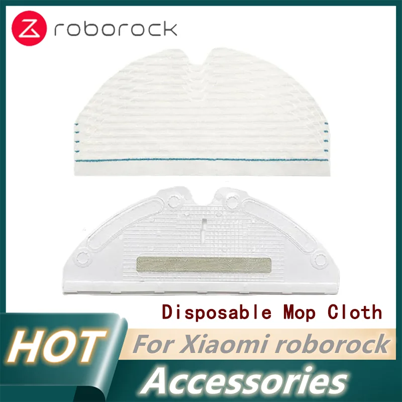 Disposable Mop Cloth Compatible For Roborock S50 S53 S54/S6/S6 Maxv/S6 Pure/S5/S5 Max/E35/E2/E4 Robot Vacuum Cleaner Parts
Disposable Mop Cloth Compatible For Roborock S50 S53 S54/S6/S6 Maxv/S6 Pure/S5/S5 Max/E35/E2/E4 Robot Vacuum Cleaner Parts