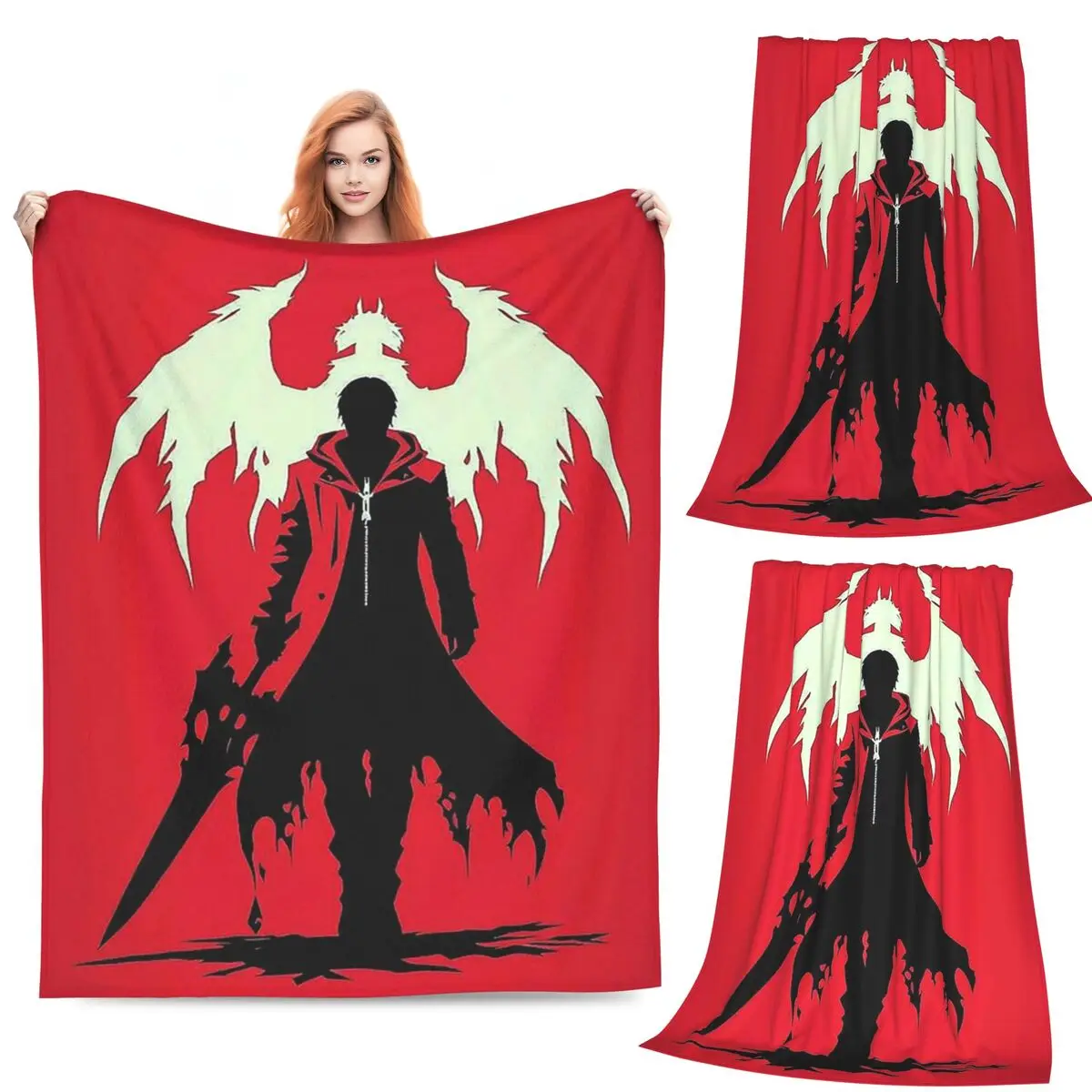 Dante - Devil May Cry Blankets Soft Warm Flannel Throw Blanket Plush for Bed Living room Picnic Travel Home Couch
Dante - Devil May Cry Blankets Soft Warm Flannel Throw Blanket Plush for Bed Living room Picnic Travel Home Couch