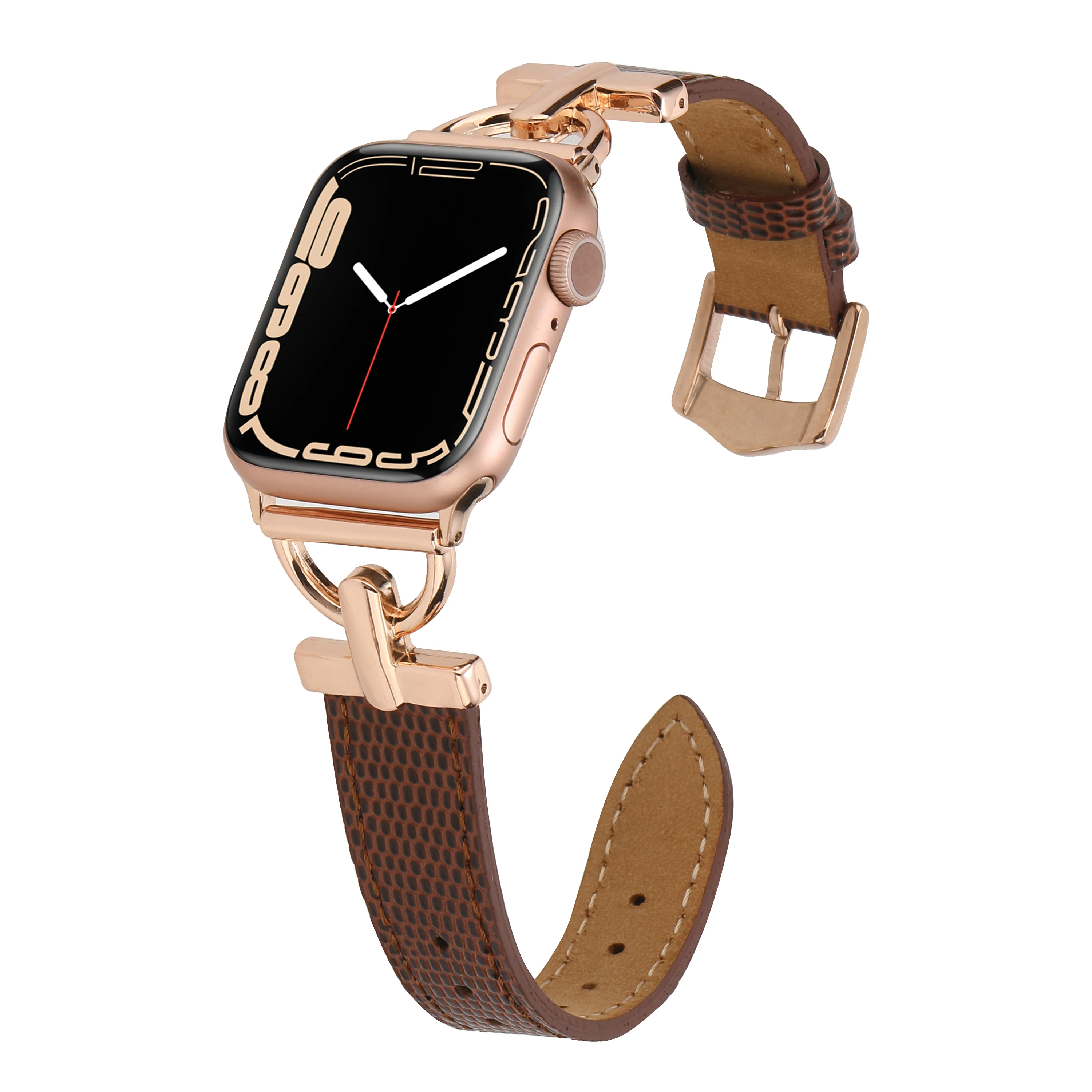 D Buckle Metal Lizard Leather Sports strap For Apple watch 8 7 6 5 4 iWatch 8 ultra 49mm 41mm 45mm 40mm 42mm 38mm Bracelet Metal
D Buckle Metal Lizard Leather Sports strap For Apple watch 8 7 6 5 4 iWatch 8 ultra 49mm 41mm 45mm 40mm 42mm 38mm Bracelet Metal