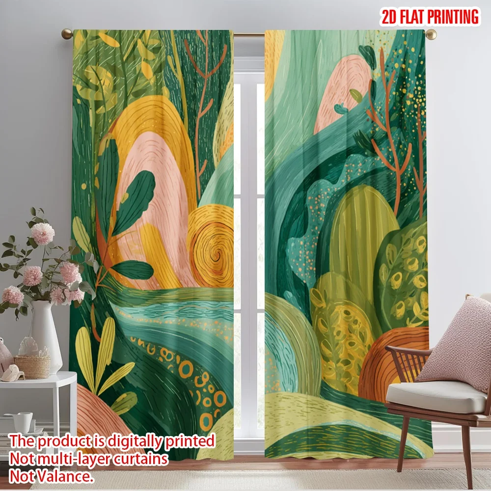 2pcs 2D flat printing Curtain Bohemian Mountains Nature Fabric Without Electricity Family Party Use for Home Decor
2pcs 2D flat printing Curtain Bohemian Mountains Nature Fabric Without Electricity Family Party Use for Home Decor