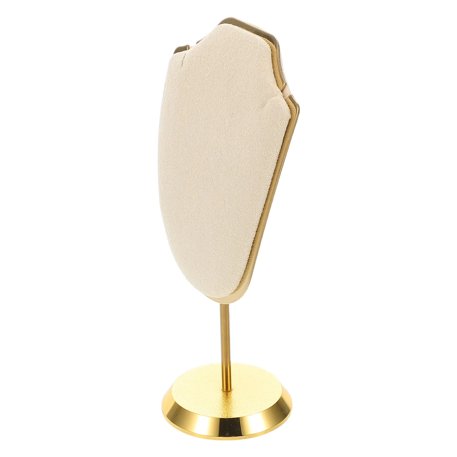 Necklace Display Stand Jewellery Holder Aluminium Alloy Microfiber Stable Compact Design for Retail Store Live Streaming
Necklace Display Stand Jewellery Holder Aluminium Alloy Microfiber Stable Compact Design for Retail Store Live Streaming
