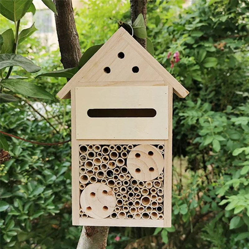 AB33-Bee Bricks Wooden Bee Hotel Bee Hive For Gardens Bee Brick For Solitary Bees Beekeeping House For Lawn
AB33-Bee Bricks Wooden Bee Hotel Bee Hive For Gardens Bee Brick For Solitary Bees Beekeeping House For Lawn
