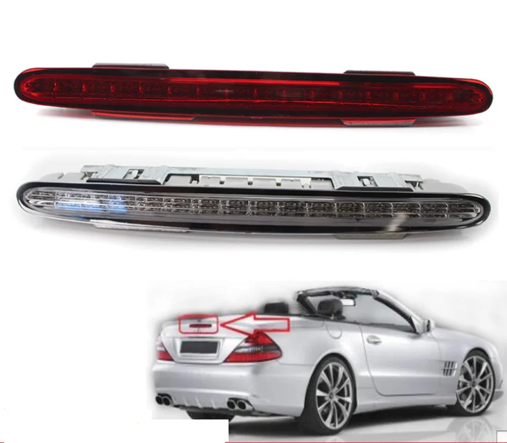 Светодиодный задний третий стоп-сигнал для Mercedes Benz SL-Class R230 SL300 SL350 SL500 SL500 SL550 SL600 2001-2012
Светодиодный задний третий стоп-сигнал для Mercedes Benz SL-Class R230 SL300 SL350 SL500 SL500 SL550 SL600 2001-2012