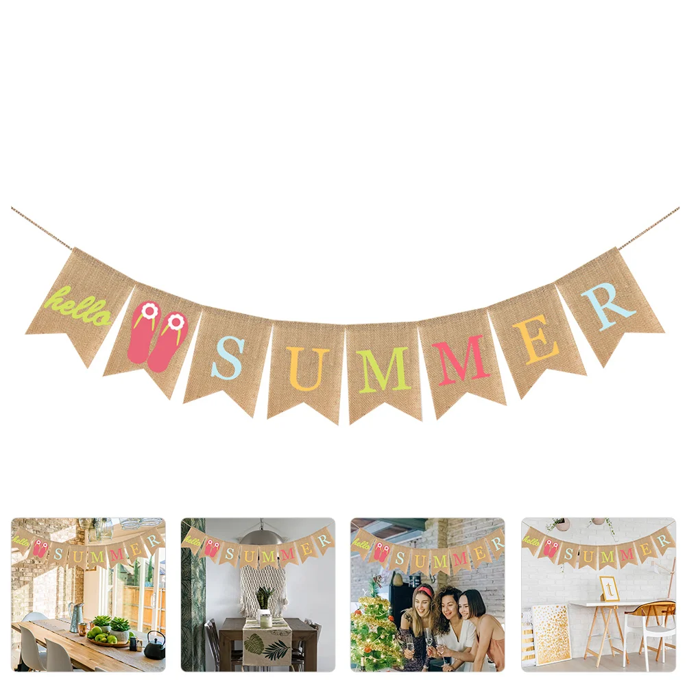 1pc Summer Beach Party Decor Hanging Flag Bunting Movable Letters Easy Assemble Lovely Creative Joyful Supplies Hawaiian
1pc Summer Beach Party Decor Hanging Flag Bunting Movable Letters Easy Assemble Lovely Creative Joyful Supplies Hawaiian